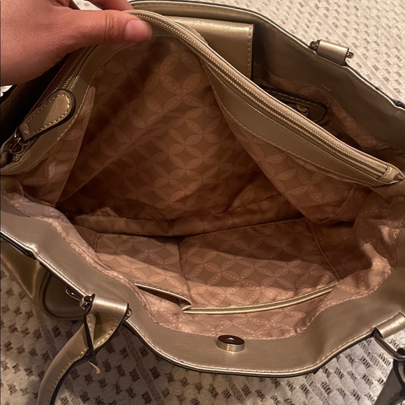 Franco Sarto Gold Handbag/Purse - Picture 10 of 15